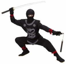 Dětský karnevalový kostým Černý Ninja
