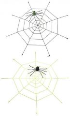 Pavouk s velkou pavučinou - Halloween