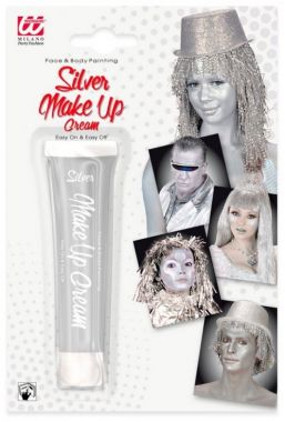 Make-up stříbrný v tubě