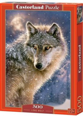 Puzzle 500 dílků - Osamělý vlk
