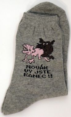 Ponožky - Novák vy jste kanec 