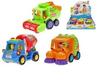 Dětská hračka Auto nákladní 3 druhy