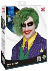 Paruka zelená krátká - Joker