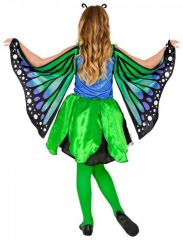 Kostým motýl - zelený