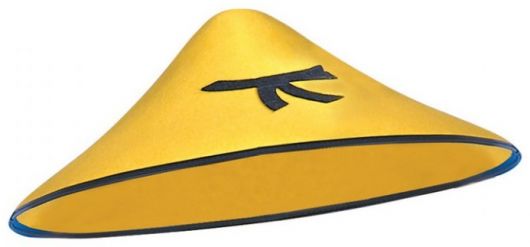 Žlutý čínský klobouk