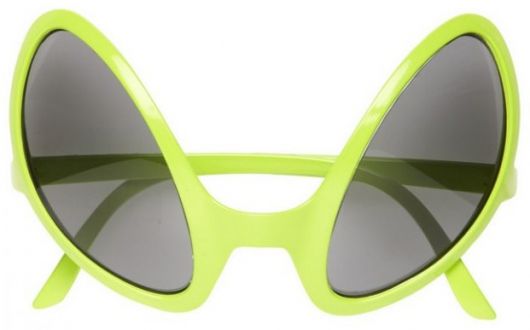 Brýle Alien - zelené