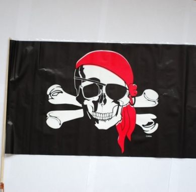 Vlajka pirát  45 x 28cm