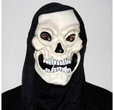 Maska Lebka fosforující na halloween