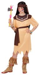 Dětský karnevalový kostým Indiánka Čerokéz