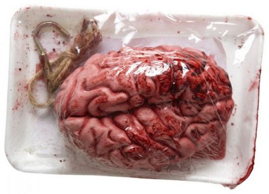 Mozek Krvavý na Halloween