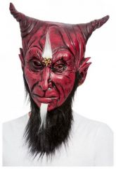 Maska čert - Satan s Pentagramem