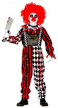 Dětský karnevalový kostým horor klaun