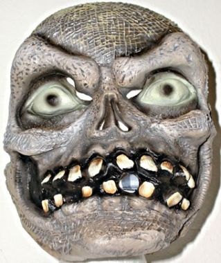 Maska lebka zubatá na halloween