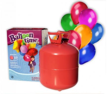 Helium na 50 balónků