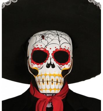 Maska mexicana skull na halloween II