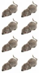 Myš Dekorace na HALLOWEEN 8 ks