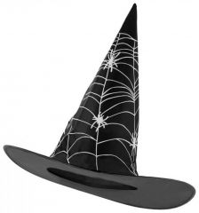 Čarodějnický klobouk s pavučinou