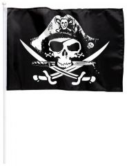 Vlajka pirátská 43x30cm