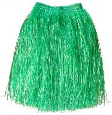 Havajská sukně zelená - 75cm