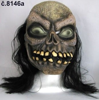 Maska Zuboun s vlasy