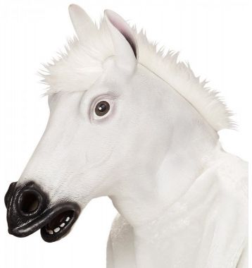 Maska Kůň bílý