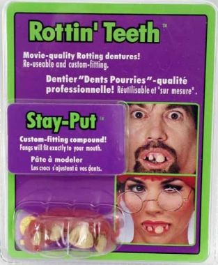 Zuby škaredé - velký zub