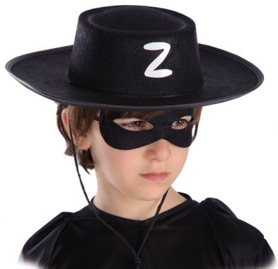 Klobouk Zorro dětský