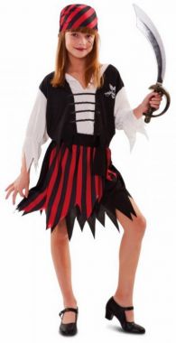 Dětský karnevalový kostým pirátka - Corsarka