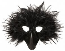 Škraboška černá - zobák