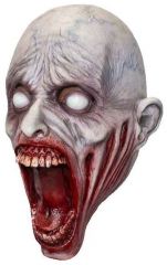 Maska Zombie otevřená tlama na Halloween