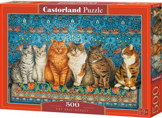 Puzzle 500 dílků - Kočičí aristokracie