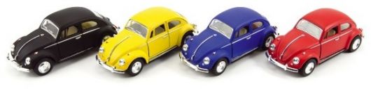 Auto VW Classical Beetle - zpětné natažení