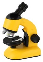 Mikroskop s doplňky plast 15cm na baterie se světlem